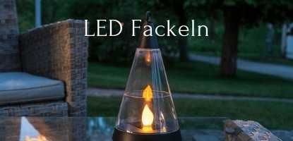 LED Gartenfackeln Laternen | Led-Kerzen.de