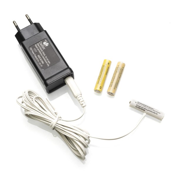 Netzadapter für Batterieartikel (3xAAA) - Batterie Eliminator - Ersetzt 3 Microbatterien - Innen
